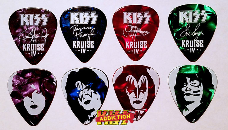 KISS Kruise IV – Marble Faces Guitar Picks – KISS Picks